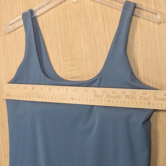 Old Navy Active PowerSoft Dress Womens Large Built In Bra Blue Tennis Prep - Picture 7 of 8